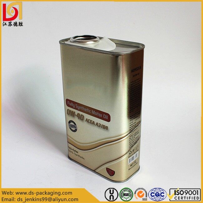 1L Tin Cans For Oil