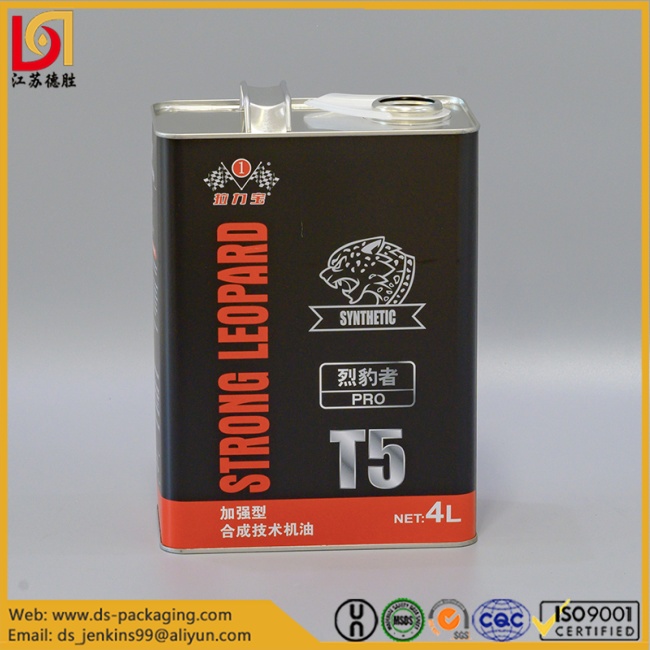 Bidons d'huile moteur