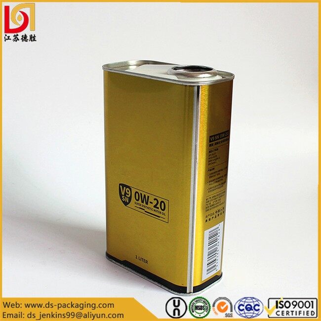 Motor Oil Tin Cans