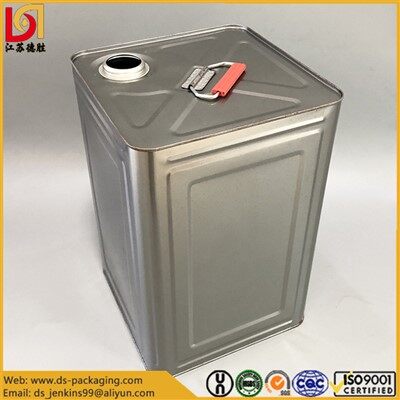 5 gallon stålspand med låg