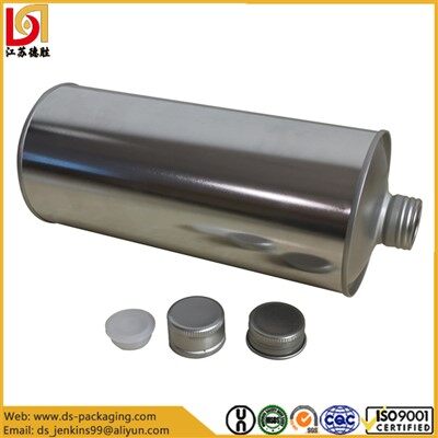 Llauna d'oli de motor amb part superior de con