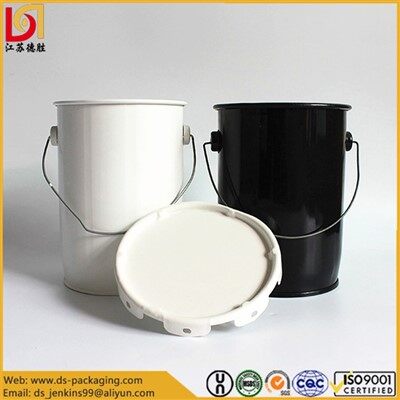 1 Gallon Paint Tin Can With Flower Lid