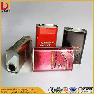 Llaunes metàl·liques estil F d'1 litre amb broc