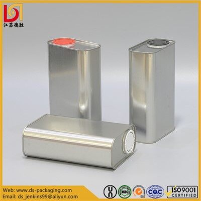 Tomma Quart Färgburkar Med Lock