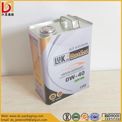 Lubricant Oil Tin Cans