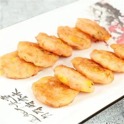 Гореща торта с пържени скариди