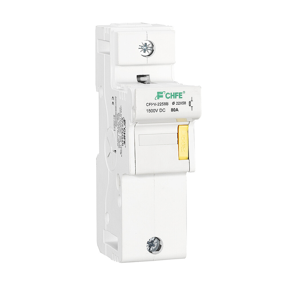 Porte-fusible solaire CFPV2258B 1500V 22*58mm