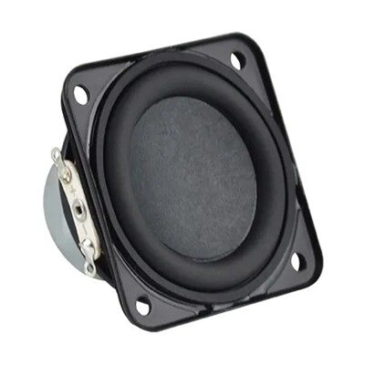 2 tommers høyttalere med full rekkevidde