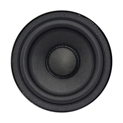 74MM Yuvarlak Siyah Çerçeve Tam Aralıklı Hoparlör 8Ω 10W