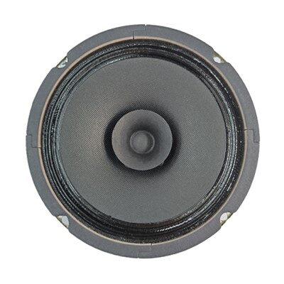 165 mm 4Ω 6W 6,5 colio apvalus viso diapazono garsiakalbis su popierine tarpine