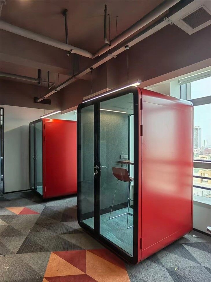 Modern Acoustic 1-2 Person Office Cabin