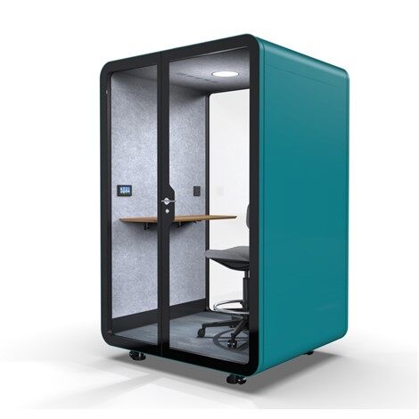 Cabina ufficio moderna e acustica per 1-2 persone