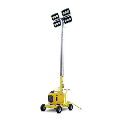 600W LED mobilais apgaismojuma tornis