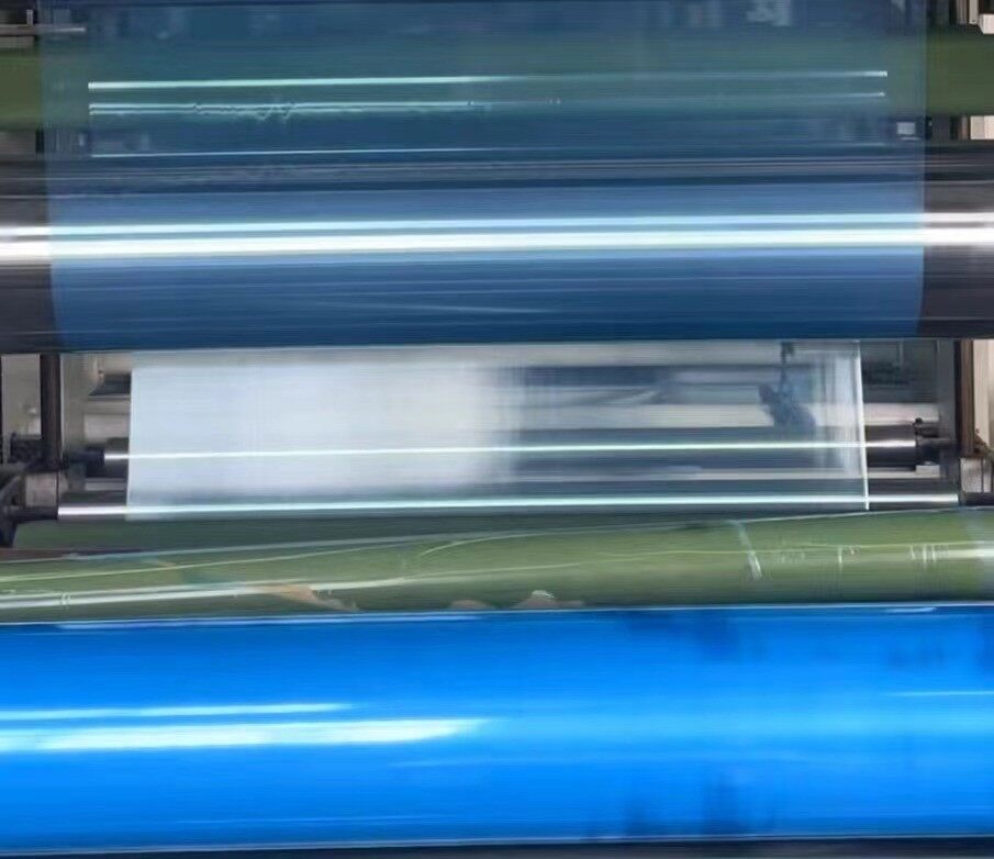 Blue Plastic Floor Tile Protection Film