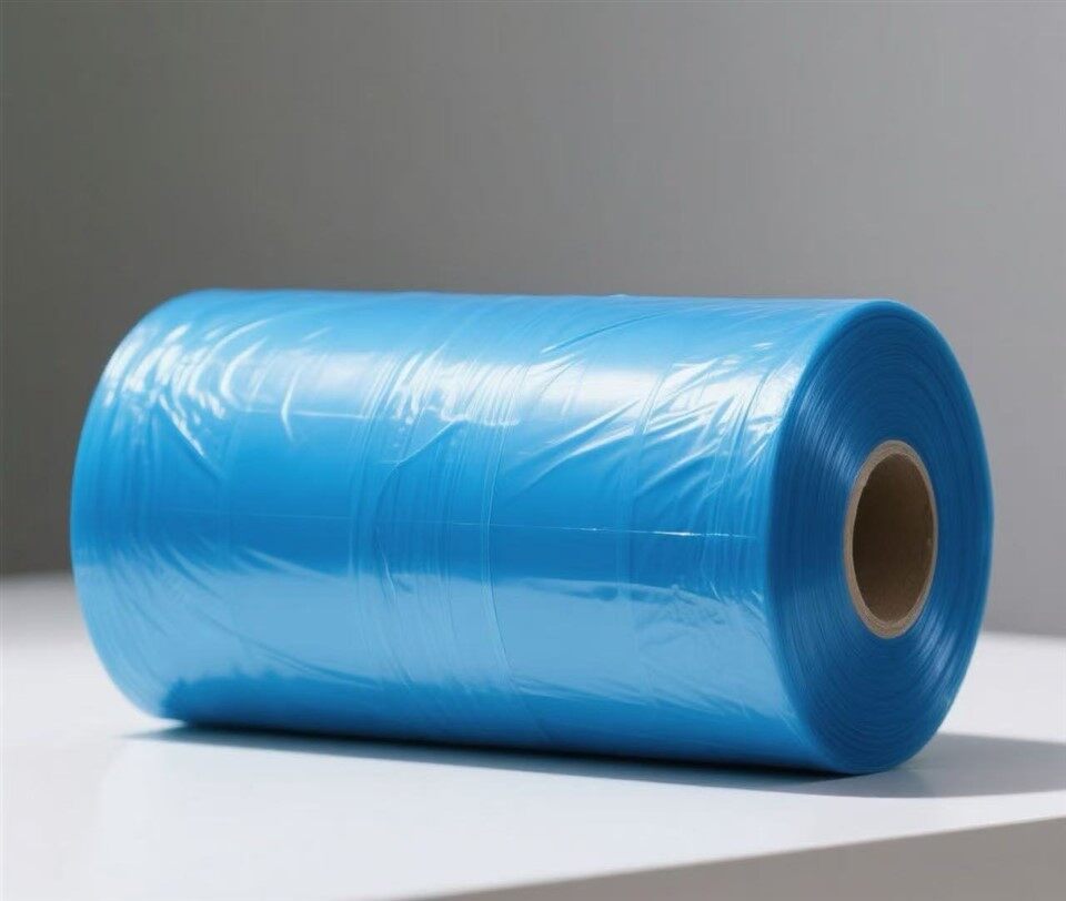 Blue Stret wrap Film
