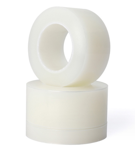 ストーンカウンタートップのプラスチックフィルム