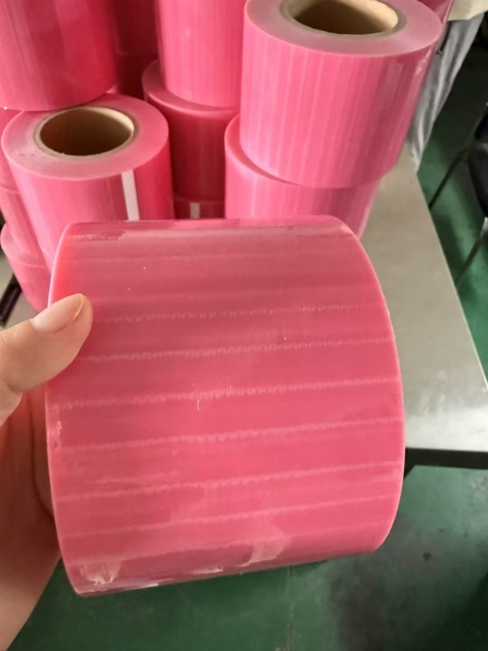 PE Pink Barrier Film factory