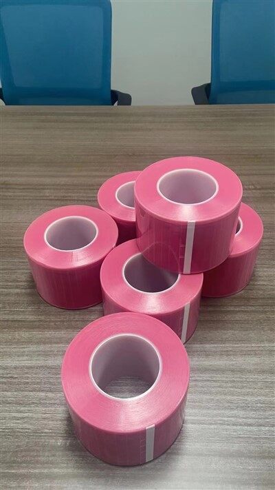 فیلم جداسازی یکبار مصرف PE صورتی