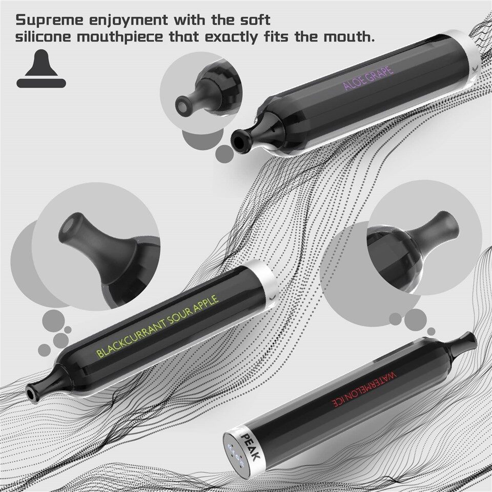 2% nikotina 2 ml 600 ml voćnog okusa jednokratni Vape