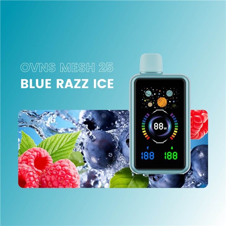 2024 El Mejor Precio OVNS Mesh25 30K Sopla El Diseño Completo Vape Disponible De La Pantalla OLED