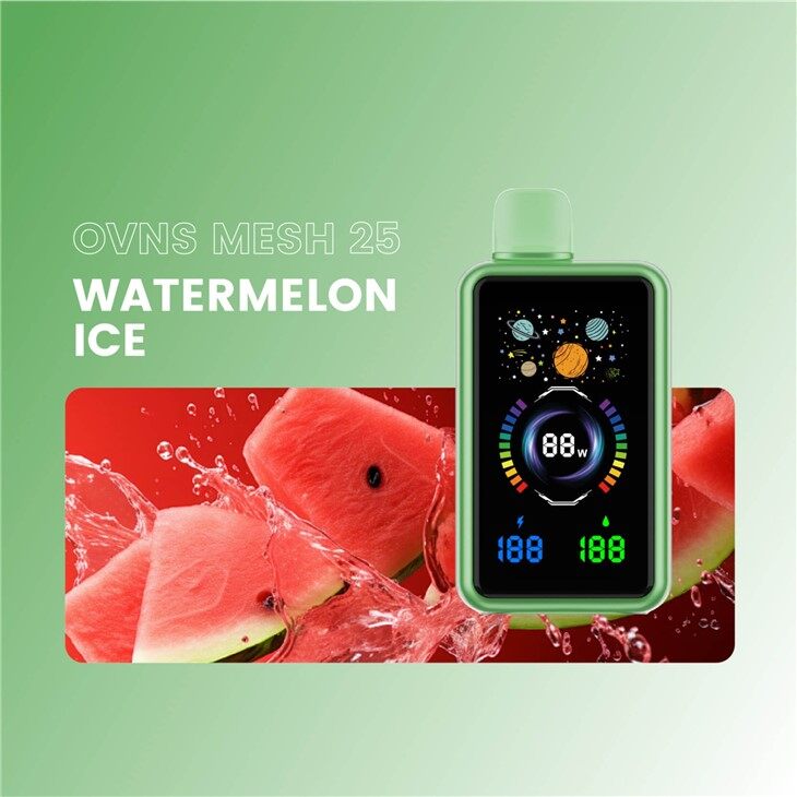 2024 El Mejor Precio OVNS Mesh25 30K Sopla El Diseño Completo Vape Disponible De La Pantalla OLED