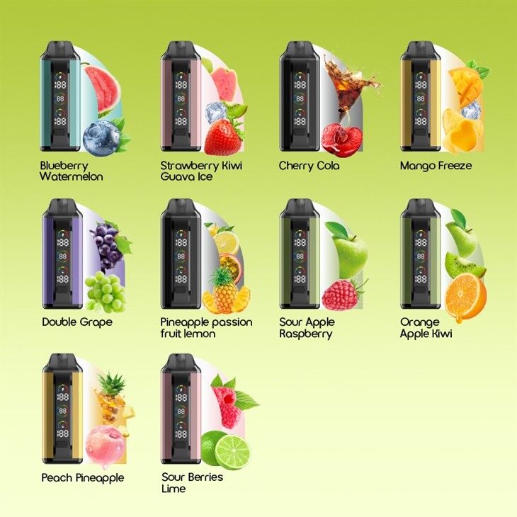 2025 Vape Disponible Más Nuevo Ovns Moonbar Más 20, 000 Soplos Con Potencia Y Flujo De Aire Ajustables