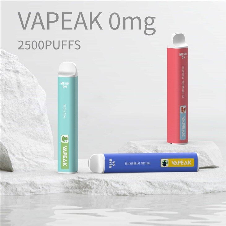 2500 Inhalaciones 0% 2% 5% Nicotina Vape Desechable