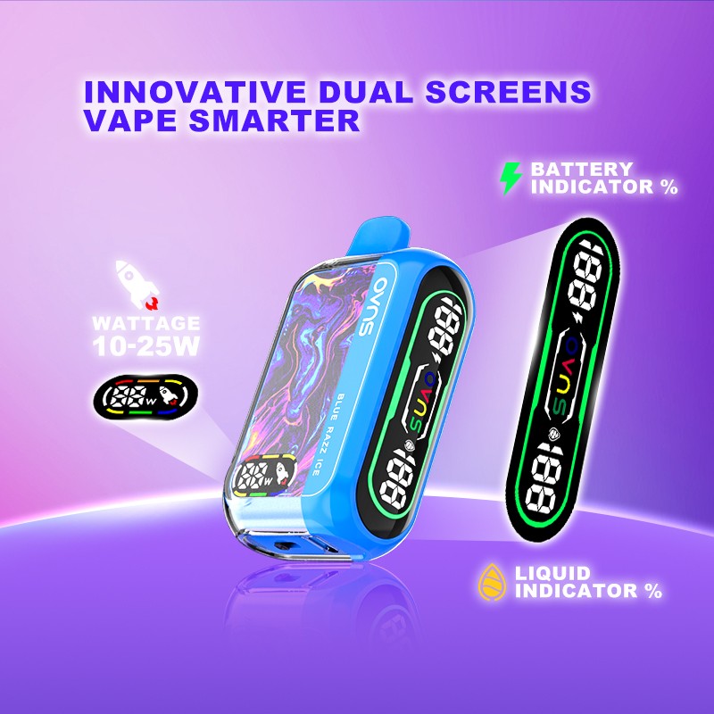 25000 Bocanadas E-cig Disponible Ajustable Del Vataje En Pantalla Completa De
