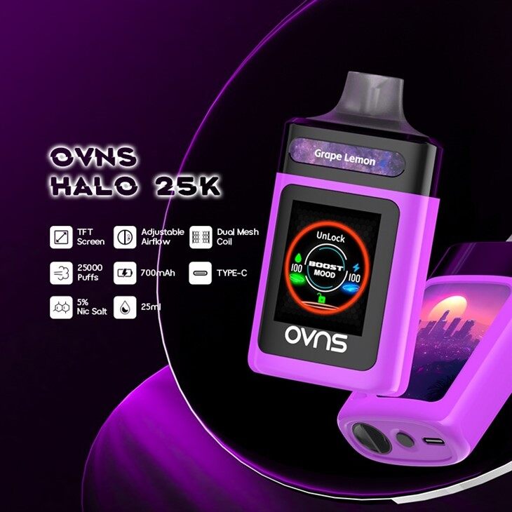 25000 Soplos 3 Modos Vaping Vapes Disponibles De Pantalla Completa Ajustables