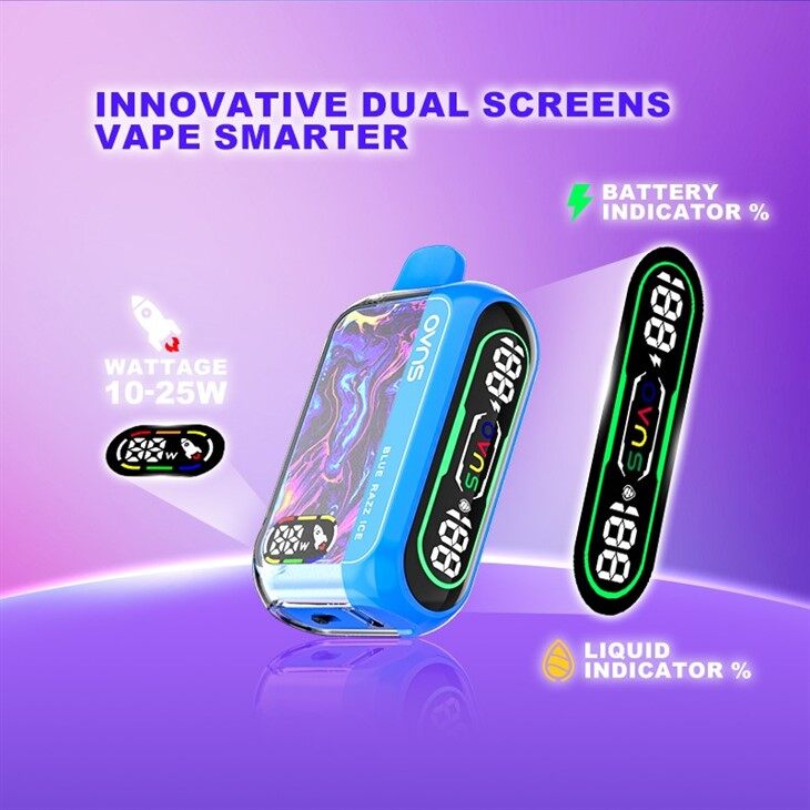 25000 Soplos Vape Ajustable Del Vataje En Pantalla Completa