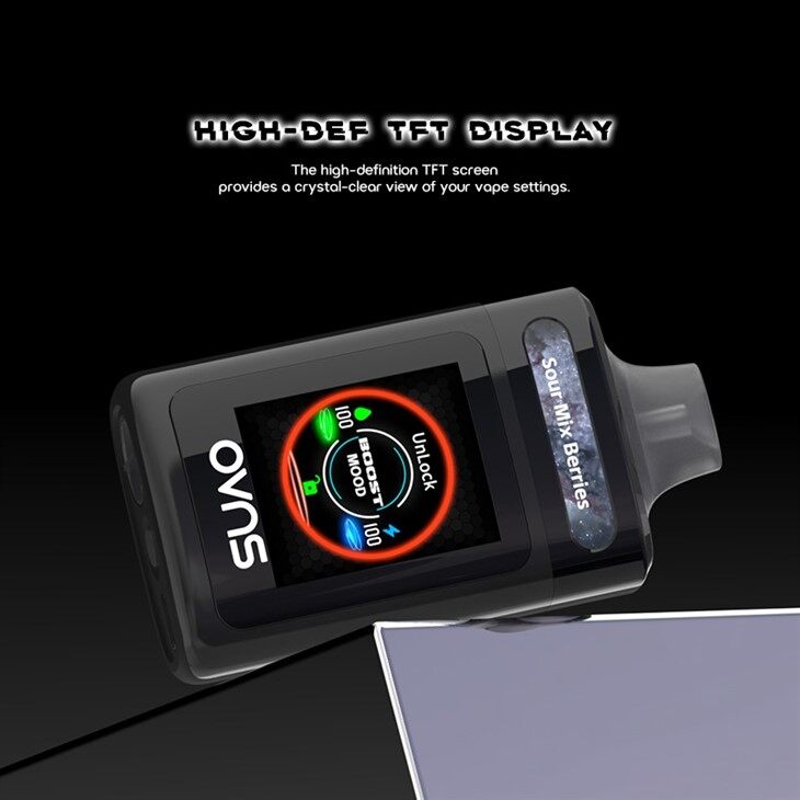 3 Modos De Vaping Vapes Disponibles De Pantalla Completa 25000 Inhalaciones