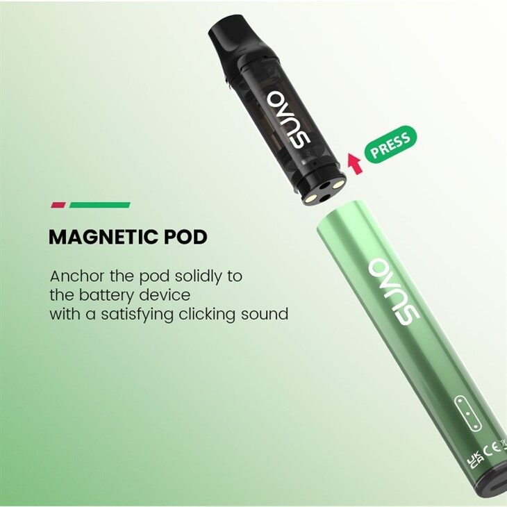 600 Puffs 2ML Replacable Pod Vape Pen 2% Nicotine