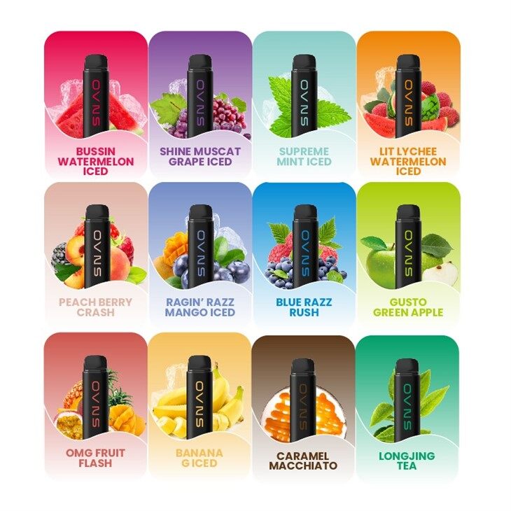 7000 Soplos 16ml Vape Disponible Ajustable De La Circulación De Aire