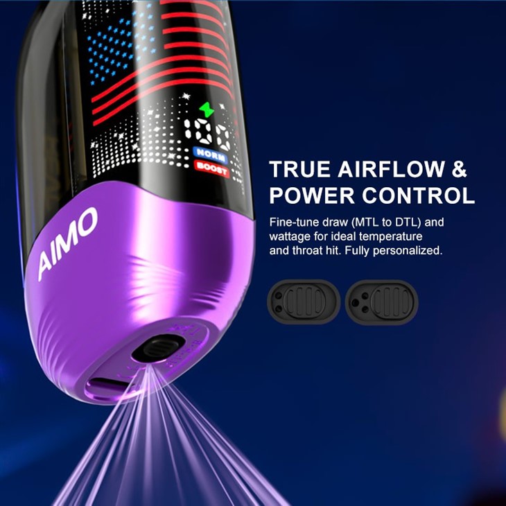 AIMO Clear Tank 60K Caladas: Vape Desechable Con Pantalla OLED Curva, Tanque Transparente De Gran Capacidad best