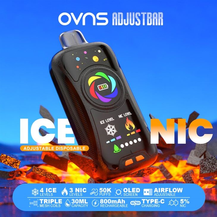 Rokok elektronik jenama baru dengan 50,000 puffs