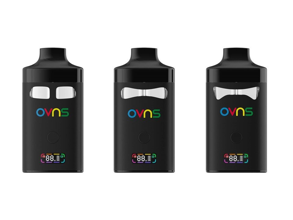 THC и CBD изпарител с двойни резервоари