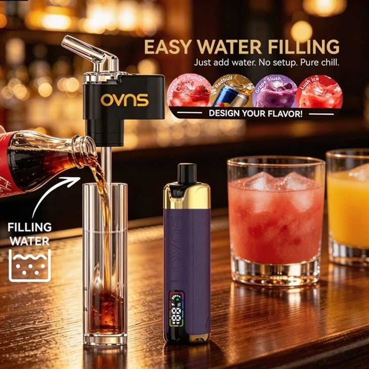 Filtro De Agua OVNS Para Cachimba Crown Bar factory