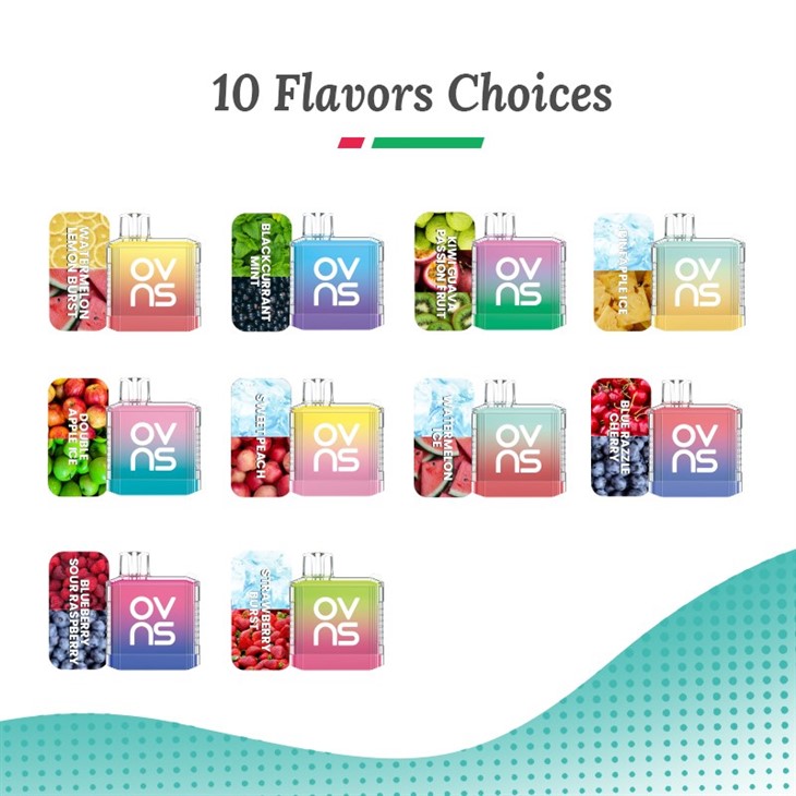 Flujo De Aire Disponible De Vape Ajustable 1000 Soplos 3.2ml 500mAh