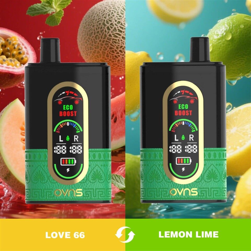 Ovns Hookahbar Interruptor De Doble Sabor 2 En 1 DTL 50000 Bocanadas Desechvape Pen best