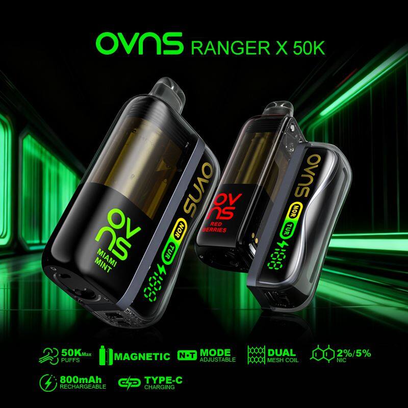 OVNS Ranger X 50K Pod Kit De Sistema De Pods 50.000 Caladas