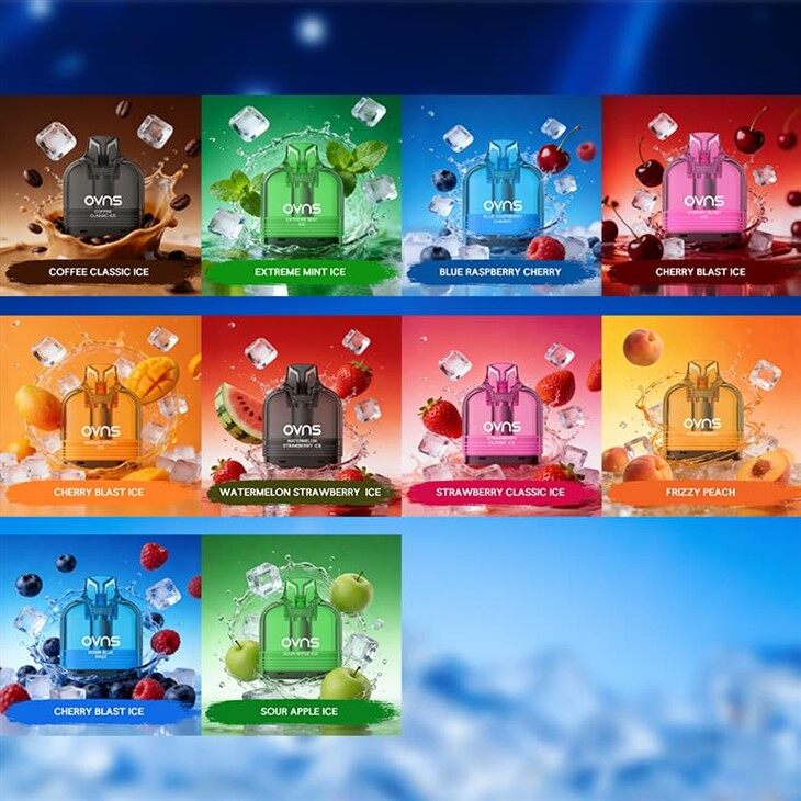 Sistema De Cápsulas OVNS MESH18 X 50 000 Inhalaciones: Resistencia De Malla Doble, Capacidad De 18 Ml, Pantalla Digital, Batería Recargable De 850 MAh,Tanque De E-líquido Visible factory
