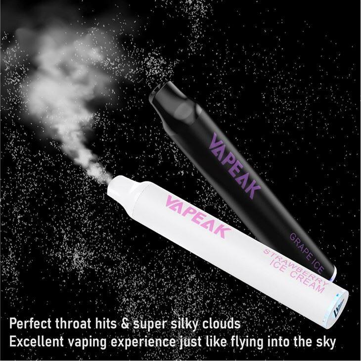 Pluma Disponible Certificada TPD De Vape De 800 Soplos