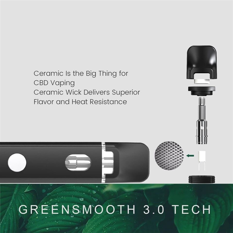 Pluma Hermética De Vape Del Botón De Precalentamiento De 1ml 2ml CBD Delta8 Delta9