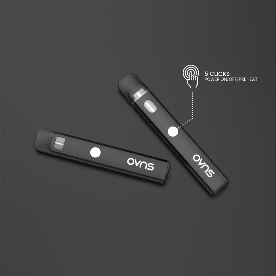 Pluma Hermética De Vape Del Botón De Precalentamiento De 1ml 2ml CBD Delta8 Delta9