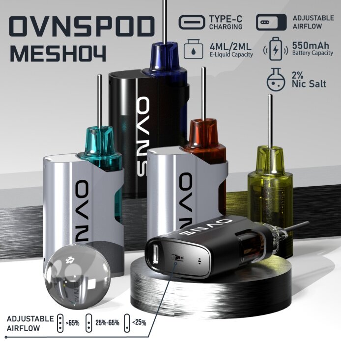 Sabor De Hojaldre De Vaporizadores Desechables Aprobado Por TPD De 2 Ml