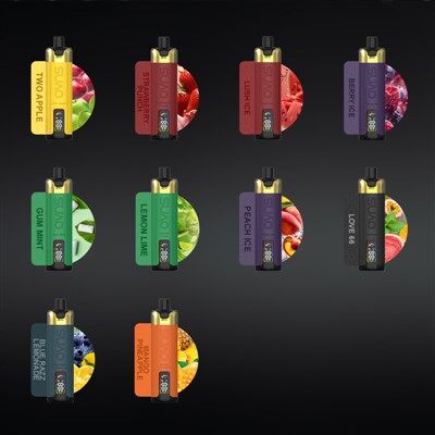 25K Sopla Vape Disponible Del Sabor De Oro De Shisha De La Barra De La Corona