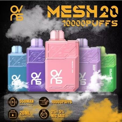 פחזניות פופולאריות של Vape Mesh חד פעמיות20 10000
