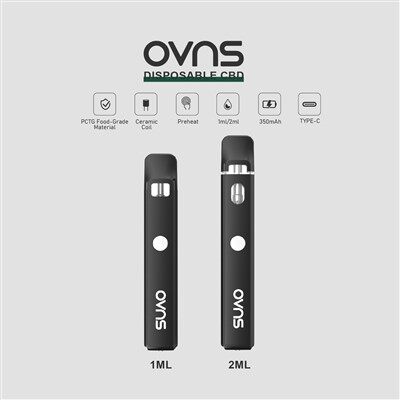 Pluma Hermética De 1ml 2ml CBD Delta Vape