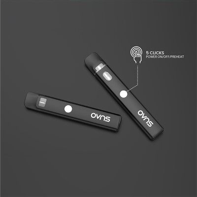 محكم 1 مل 2 مل CBD Delta8 Delta9 قلم Vape مع زر التسخين المسبق