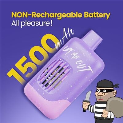 Vape নন-রিচার্জেবল ডুয়াল মেশ কয়েল অ্যাডজাস্টেবল এয়ারফ্লো